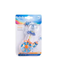 Rattle with Ticking Sphere Assorted 3 Designs