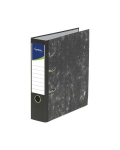 Lyreco Budget Lever Arch File A4 75mm Slotted Black Cloud