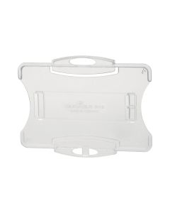 Durable Security Pass Holder 54X85mm Transparent- Pack of 10