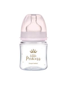 Canpol Anti-Colic Wide Neck Bottle 120Ml Pp Easy Start Royal Baby Pink