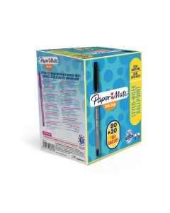 Paper Mate InkJoy 100ST Ball Pen Medium Black - Pack Of 100