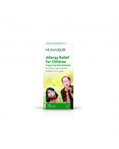 Numark Allergy Relief For Children - Cetirizine Hydrochloride 70ml