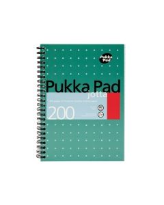 Pukka Jotta Notepad A5 100-Sheet Green - Pack Of 3