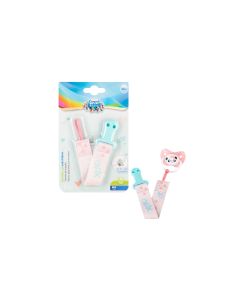 Canpol Babies Soother Clip With Ribbon  Exotic Animals Pink