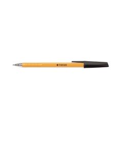 Focus Fine Point Ball Pen Black - Box of 50