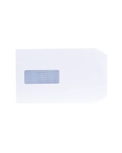 Lyreco White Envelopes C5 P/S Window 100gsm - Pack Of 500