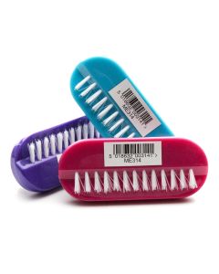Nail Brush Plastic-Backrow Case Size 12