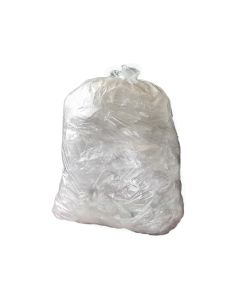 Clear 20 X 38 X 45 Inch 140 Litre Extra Heavy Duty+ Compactor Sack - Pack of 100