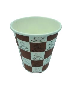 Duni Quick Cups Brown Paper Coffee Cup 240ml - Pack of 50