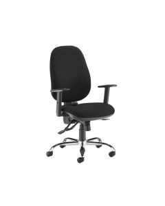 Jota Ergonomic Managers Chair High-Back Black - Delivery Only