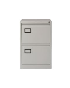 Bisley AOC2V4 Metal Filing Cabinet 2 Drawer Grey