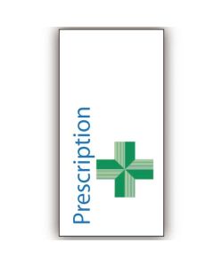 Fortuna Prescription Bags Paper 317x100x152mm (1000Pcs) P5 OR70