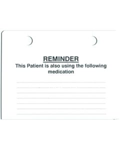 Patient reminder cards (50)