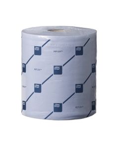 Tork Reflex 473263 Blue Wiping Paper Plus 2 Ply 150M - Pack of 6