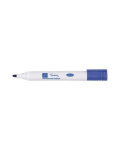 Lyreco Whiteboard Markers Bullet Blue - Pack Of 10