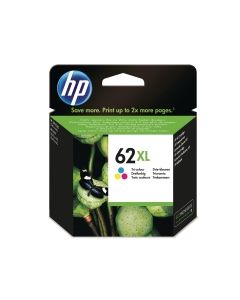 HP 62XL High Yield Tri-Colour Original Ink Cartridge (C2P07AE)