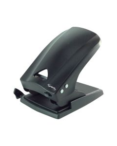 Lyreco Heavy Duty 2 Hole Punch Black - 70 Sheet Capacity