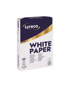 Lyreco Premium White A4 Paper 80gsm - Box of 5 Reams (5 X 500 Sheets of Paper)