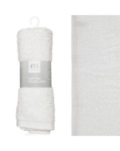 Facecloth White Case Size 6