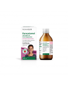 Numark Paracetamol Suspension 250mg/5ml - 80ml