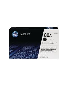 HP 80A Black Original Laserjet Toner Cartridge (CF280A)