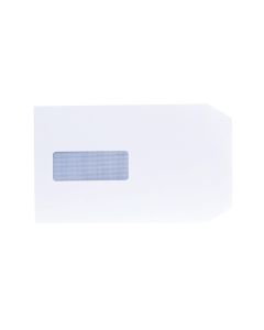 Lyreco White Envelopes C5 S/S Window 90gsm - Pack Of 500