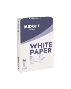 Lyreco Budget White A4 80gsm Copier Paper-Box of 5 Reams (5X500 Sheets of Paper)