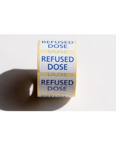 Monthly Care Pack CONCISE Stickers REFUSED DOSE (250)