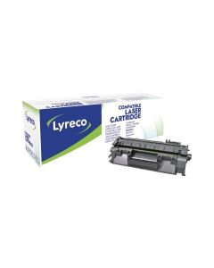 Lyreco Compatible 80A HP Laserjet Toner Cartridge  CF280A - Black