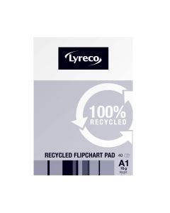 Lyreco Flipchart Pads Recycled A1 40-Sheets - Pack Of 5