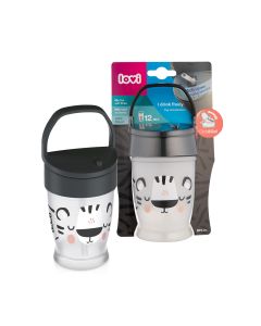 Lovi My Straw Cup Junior 250Ml Salt&Pepper