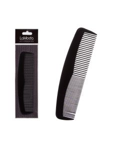 La Moda Haircare Pocket Comb Black