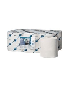 Tork Reflex M4 White Centrefeed 2 Ply Wiping Paper Roll 150M - Pack of 6