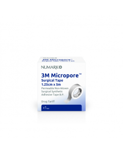 Numark Micropore 1.25cm x 5m (Minimum order 24)