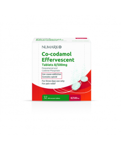 Numark Co-Codamol Tabs 8mg/500mg Eff