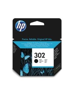 HP 302 Black Original Ink Cartridge (F6U66AE)