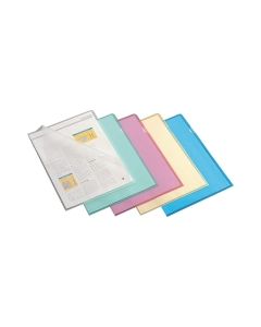 Lyreco Cut Flush Plastic Folders 110 Microns A4 Clear - Pack Of 100