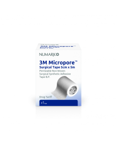 Numark Micropore 5cm x 5m (Minimum order 6)