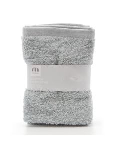 3 Pack Facecloths Grey Case Size 6