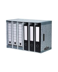 Fellowes Bankers Box System File Store (Grey) - Pack of 5