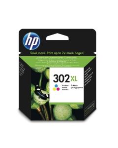 HP 302XL High Yield Tri-Colour Original Ink Cartridge (F6U67AE)