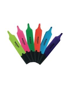 Lyreco Budget Highlighters Asst - Pack Of 6
