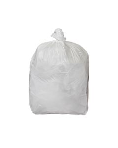 CHSA White 11 X 17 X 17 Pedal Bin Bag - Pack of 5 Rolls of 100