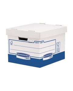 Fellowes Bankers Box Basic Heavy Duty Storage Box - Pack of 10