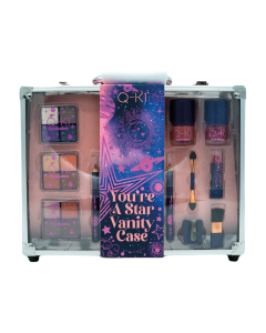 Q-KI Vanity Case Cosmetic Set Case Size 3