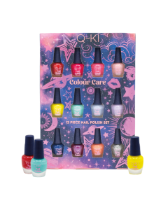 Q-KI 12 Pce Nail Polish Set Case Size 6