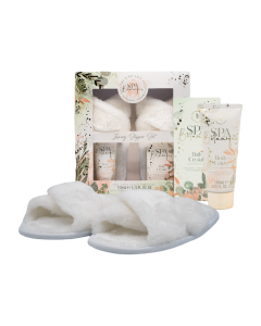 Spa Boutique Slipper Gift Set Case Size 6