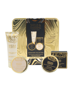 B&H Sweet Mandarin and Grapefruit Luxury Bathing Tin Set Case Size 4