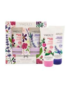 Yardley Hand Cream Duo Set 2 x 50ml Case Size 3