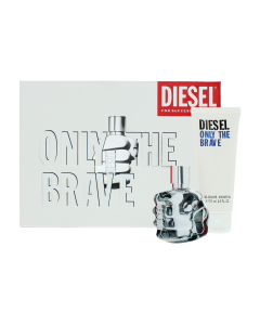 Diesel Only The Brave 2 Piece Gift Set: Eau De Toilette 50ml - Shower Gel 75ml Case Size 1